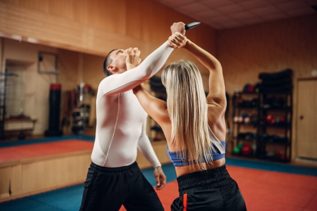 The Importance of Self-Defense for Women: Empowerment, Protection & Confidence 2 Outdoor Self-Defense for Women practice session in Morris County park