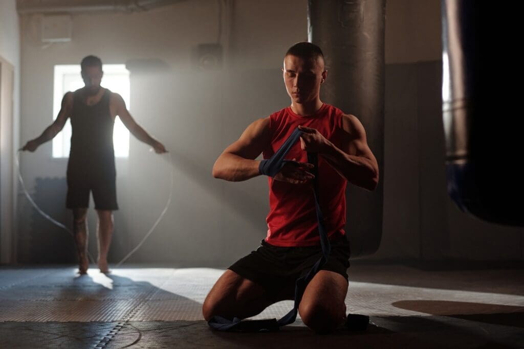 Morris County student training in MMA to improve weight loss and build confidence