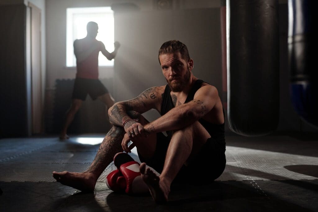 Morris County MMA student training to improve focus and mental discipline