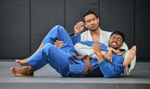 MMA training session wrestling grappling Morris County New Jersey gym